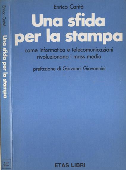 Una sfida per la stampa - copertina