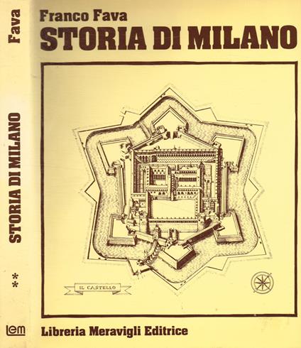 Storia di Milano - Franco Fava - copertina