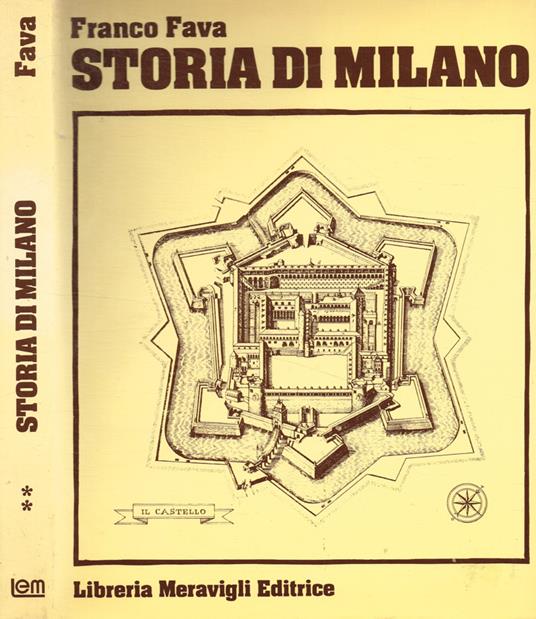 Storia di Milano - Franco Fava - copertina