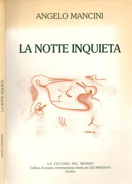 La notte inquieta - Angelo Mancini - copertina