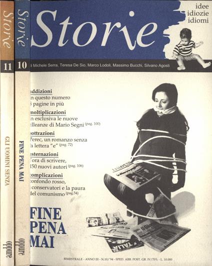 Storie Anno III n. 10 - 11 - copertina