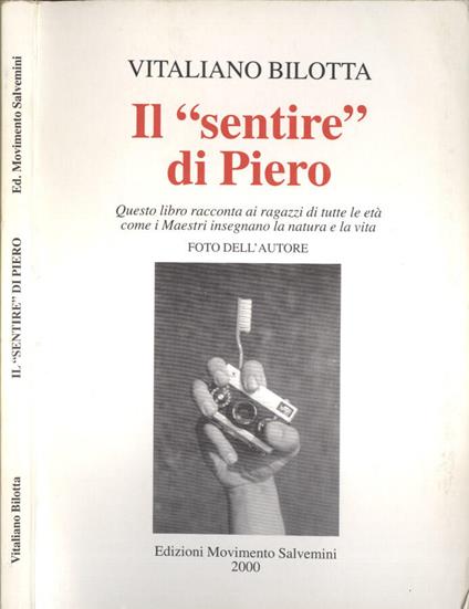 Il sentire di Piero - Vitaliano Bilotta - copertina