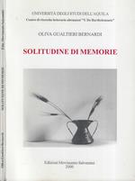 Solitudine di memorie