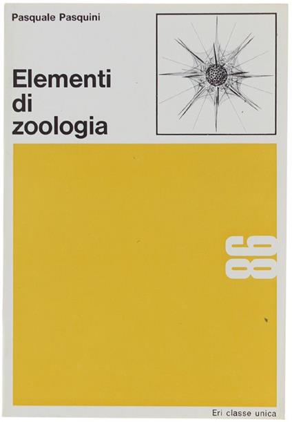 Elementi Di Zoologia - Pasquale Pasquini - copertina