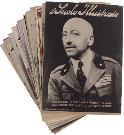 Il Secolo Illustrato - Annata 1920 Completa - copertina