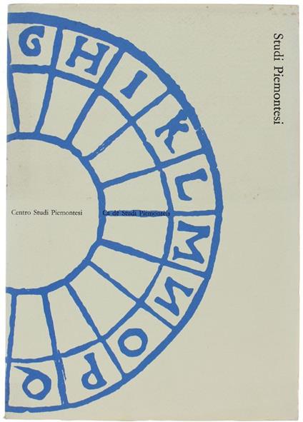 Studi Piemontesi. Vol. Ix - 1980, Fasc. 2. [Ottimo] - Autori Vari - copertina