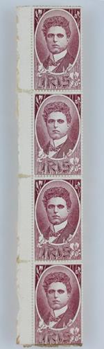 Francobolli Chiudilettera Vintage (4) - Pietro Mascagni - Iris - Circa - 1900