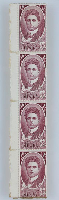 Francobolli Chiudilettera Vintage (4) - Pietro Mascagni - Iris - Circa - 1900 - copertina