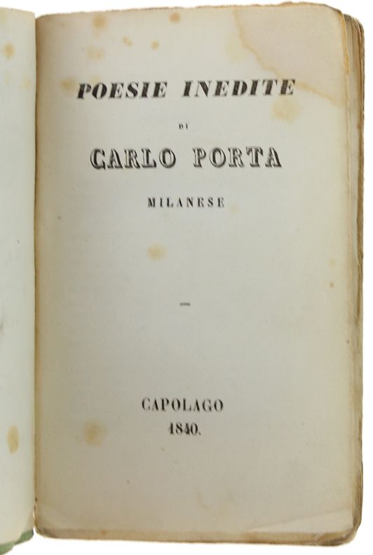 Bergoglio Libri d'Epoca Snc