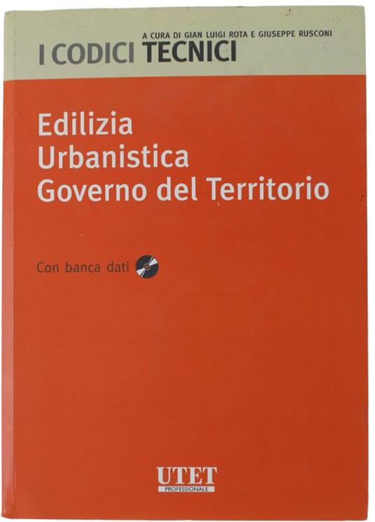 Edilizia. Urbanistica - Governo Del Territorio [Manca Cd-Rom] - Rota Gian Luigi, Rusconi Giuseppe - copertina