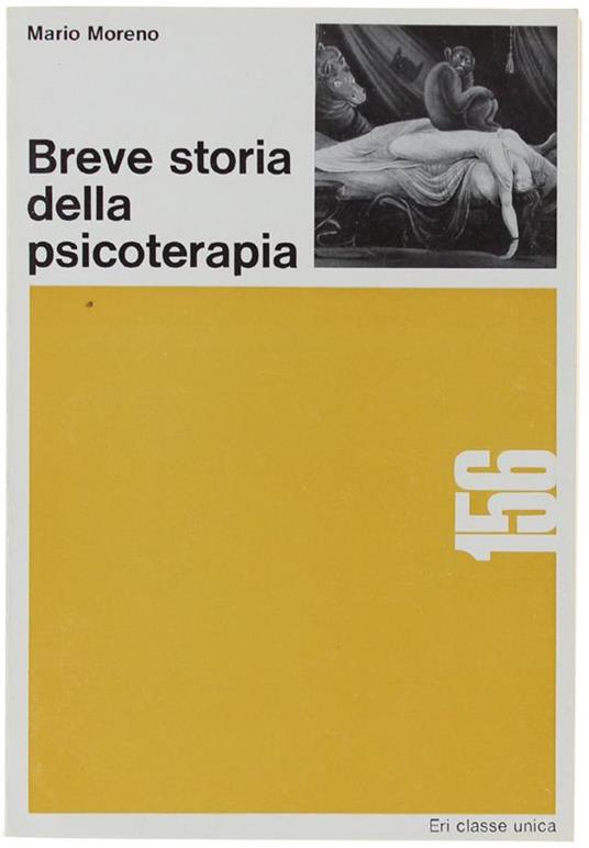 Breve Storia Della Psicoterapia - M. Mario Moreno - copertina