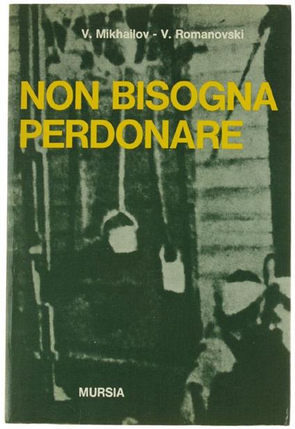 Non Bisogna Perdonare - copertina