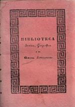 Biblioteca Storica, Geografica e di Amena Letteratura - Origine della feste veneziane - Vol III