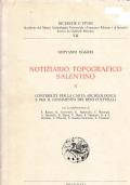 Notiziario Topografico Salentino II Contributi Per La Carta Archeologica e Per Il Censimento Dei Beni Culturali