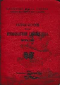 Istruzione della mitragliatrice leggera Fiat Mod.1926 - Ministero Della Guerra - copertina