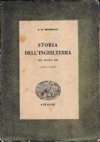 Storia dell’Inghilterra nel secolo XIX - George M. Trevelyan - copertina