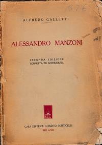 Alessandro Manzoni - Alfredo Galletti - copertina