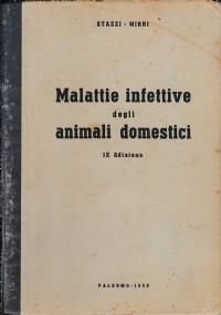 Malattie infettive degli animali domestici - copertina