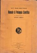 Manuale di pedagogia scientifica - Maria Montessori - copertina