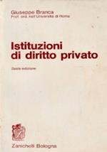 Istituzioni Di Diritto Privato