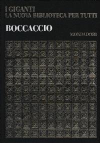GIOVANNI BOCCACCIO. I Giganti n. 3 - Enzo Orlandi - copertina