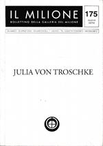 Il Milione - Bollettino n. 175 - 24 Marzo - 30 aprile 2005: Julia Von Troschke