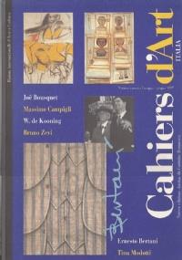 Cahiers d’Art - n. 21/maggio-giugno 1997 - copertina