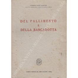 Del fallimento e della bancarotta - copertina