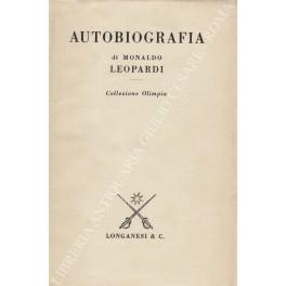 Autobiografia - Monaldo Leopardi - copertina