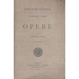 Opere. A cura di Vittorio Turri. Vol. I (unico pubblicato) - copertina