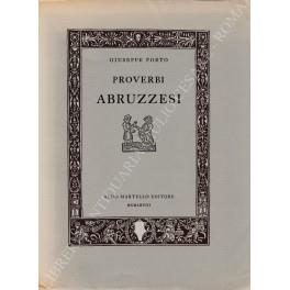Proverbi abruzzesi - Giuseppe Porto - copertina