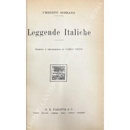 Leggende italiche - copertina