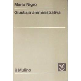 Giustizia amministrativa - Mario Nigro - copertina