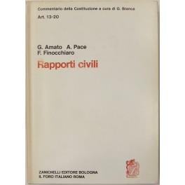 Rapporti civili. Art. 13-20 - copertina