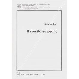 Il credito su pegno - Serafino Gatti - copertina