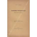 Inchieste parlamentari. Studio di diritto parlamentare