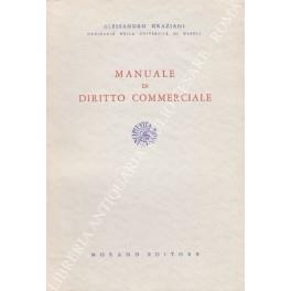 Manuale di diritto commerciale - copertina