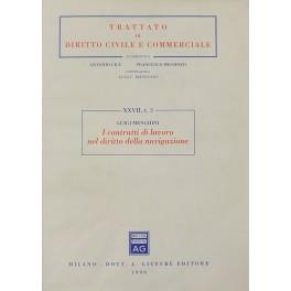 I contratti di lavoro nel diritto della navigazione - Luigi Menghini - copertina