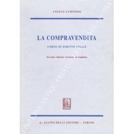 La compravendita. Corso di diritto civile - Angelo Luminoso - copertina