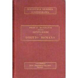 Istituzioni di diritto romano - copertina