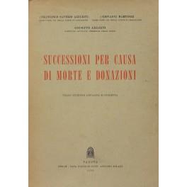 Successioni per causa di morte e donazioni - copertina