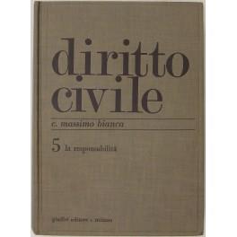 Diritto civile. Vol. V - La responsabilità - copertina