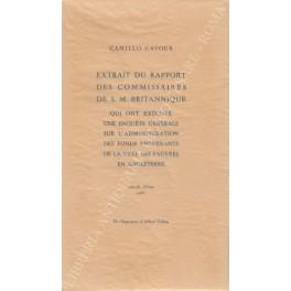 Extrait du rapport des commissaires de S.M. Britannique qui ont execute une enquete generale sur l'administration des fonds provenants de la taxe des pauvres en Angleterre - copertina