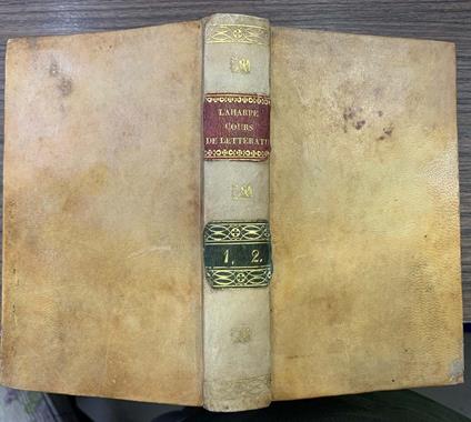 Abregè du lycèe, ou cours de litterature ancienne ed moderne - copertina