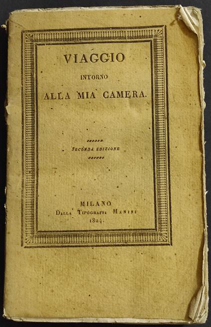 Viaggio Intorno alla Mia Camera - copertina