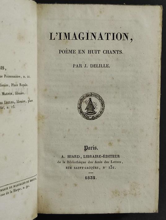 L' Imagination - copertina