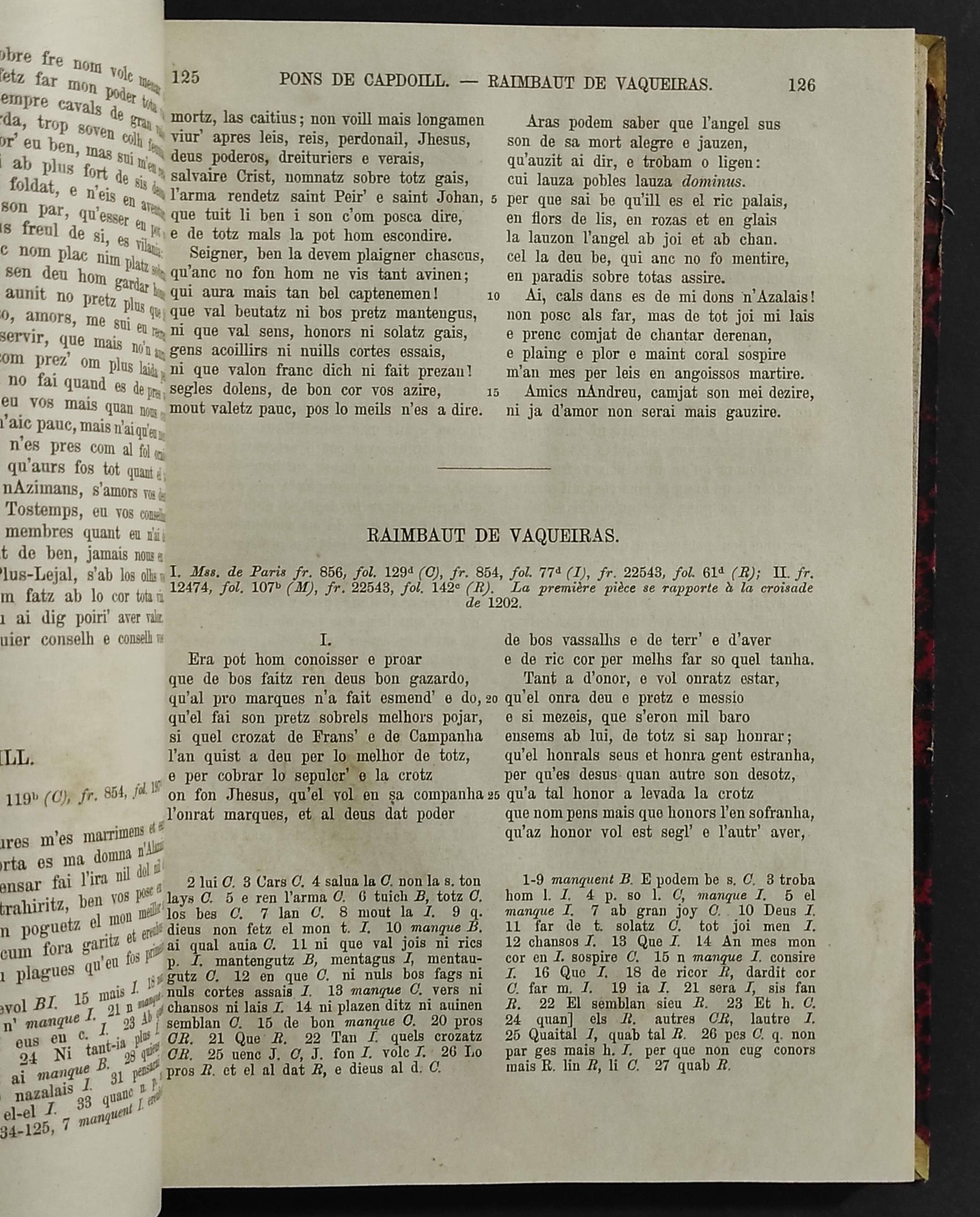 Chrestomathie Provencale