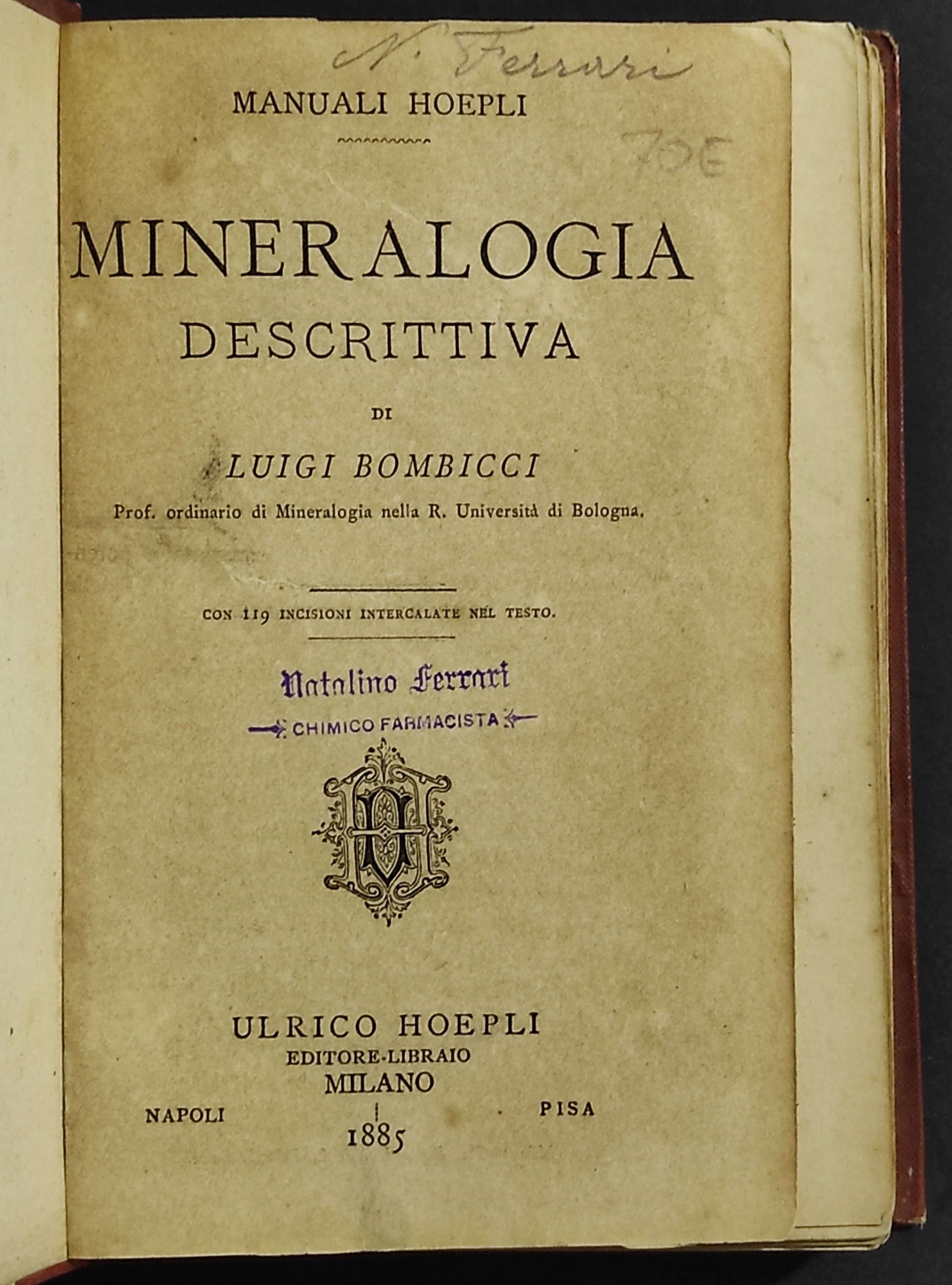 Mineralogia Descrittiva