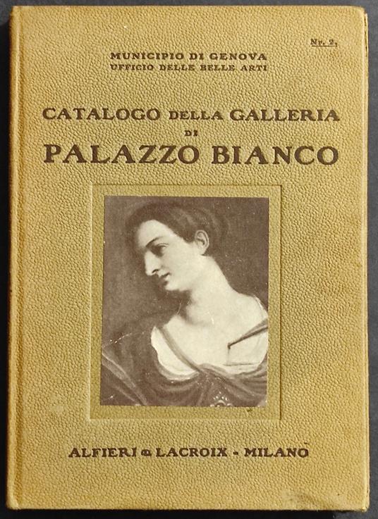 Catalogo della Galleria di Palazzo Bianco - Orlando Grosso - copertina
