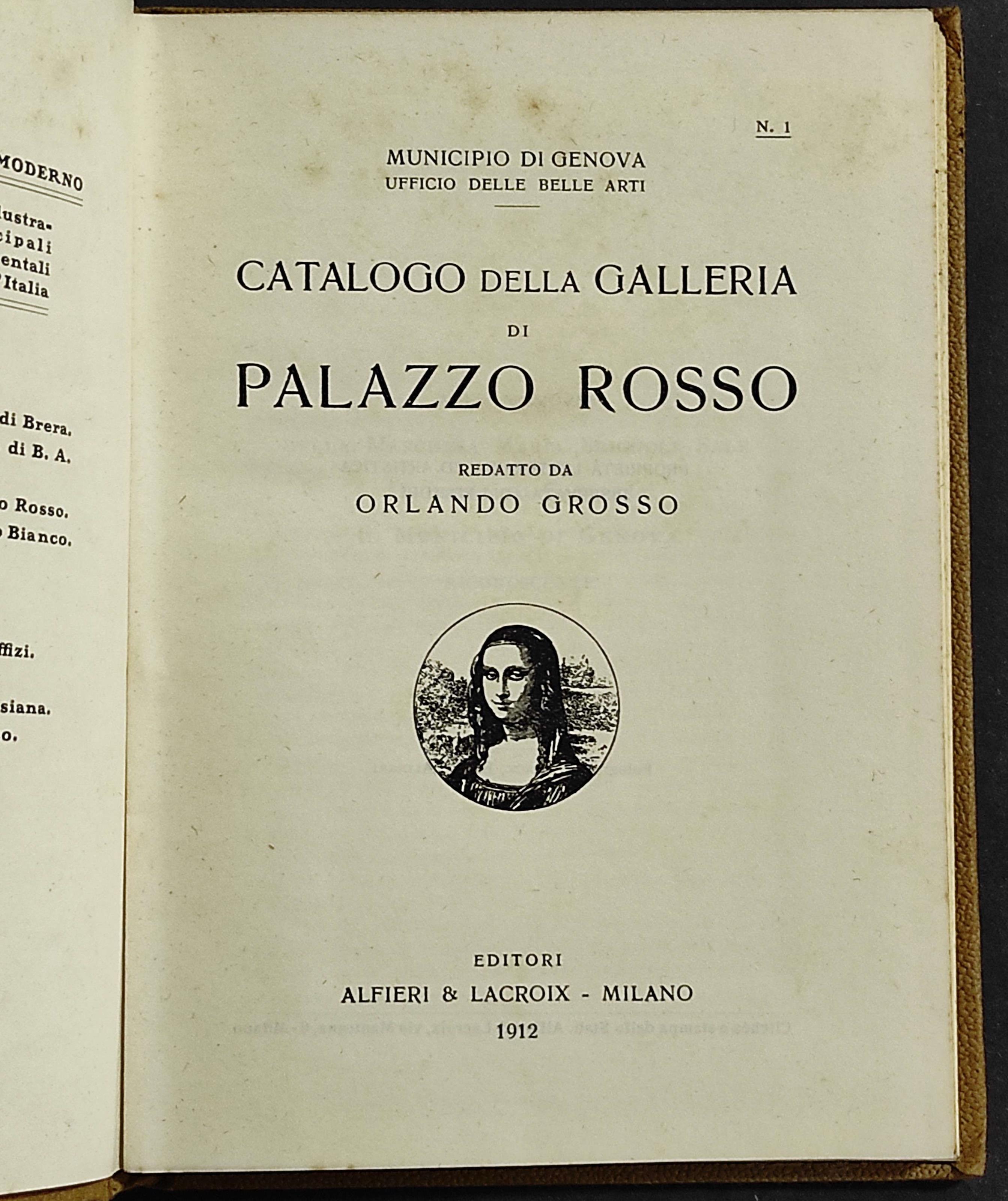 Catalogo della Galleria di Palazzo Rosso
